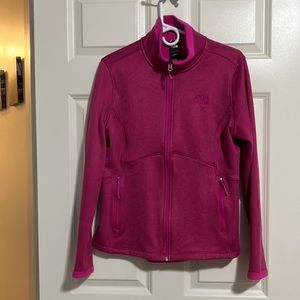 Size LARGE women’s North Face soft jacket